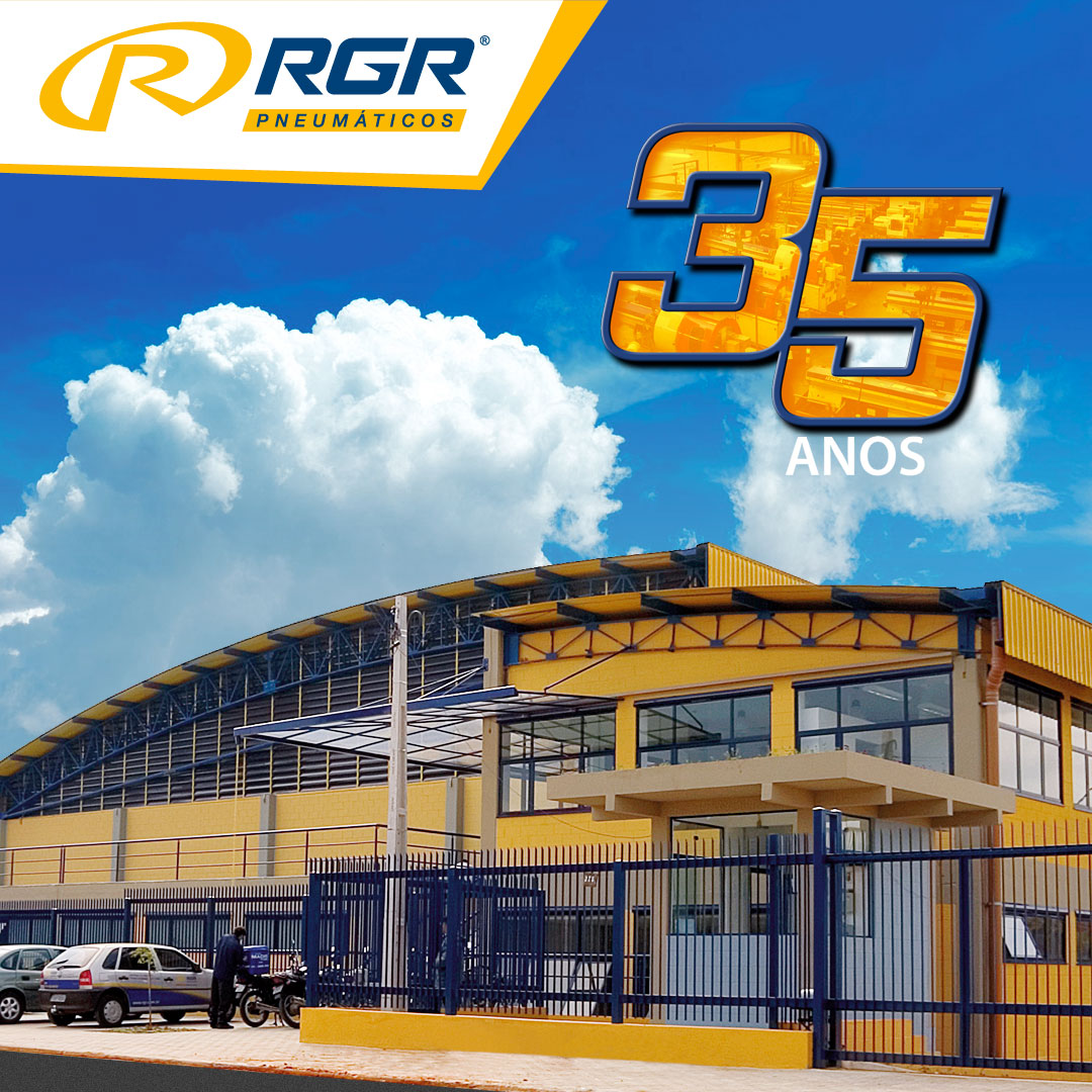 RGR Pneumáticos completa 35 anos - RGR Pneumáticos
